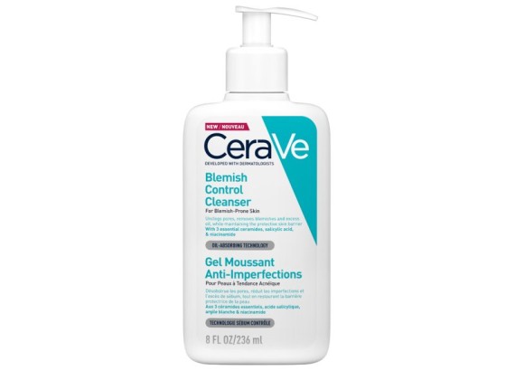 CeraVe Blemish Control gel za čišćenje za kožu sklonu nepravilnostima 236 ml
