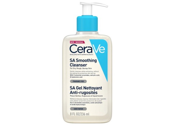 CeraVe SA gel za čišćenje suve i grube kože 236 ml