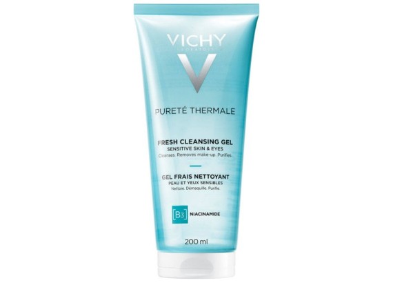 Vichy Purete Thermale Sveži gel za čišćenje osetljive kože lica 200 ml