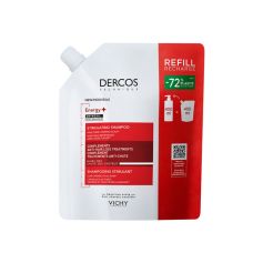 Vichy Dercos Energy+ stimulišući šampon protiv opadanja kose ECO REFIL 400 ml