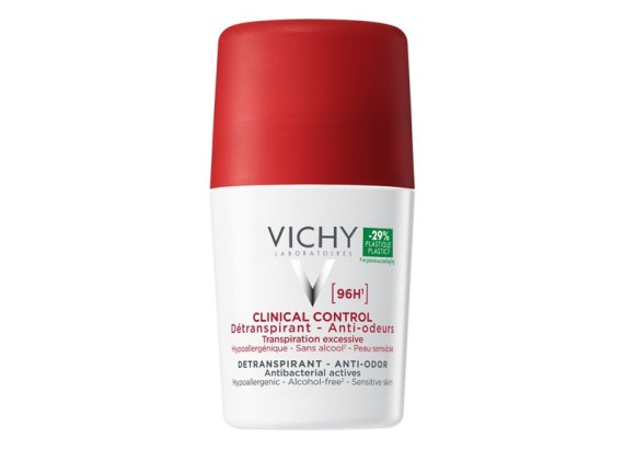 Vichy Deodorant Clinical Control roll-on dezodorans protiv neprijatnih mirisa do 96h 50 ml