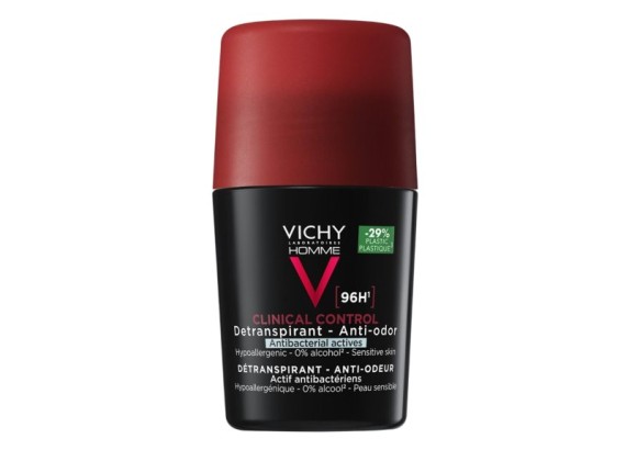Vichy Homme Clinical Control roll-on dezodorans protiv neprijatnih mirisa do 96h  50 ml