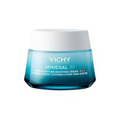 Vichy Mineral 89 bogata krema za intenzivnu hidrataciju za suvu do vrlo suvu kožu 50 ml