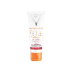 Vichy Capital Soleil Anti-age krema za zaštitu od sunca 3u1 SPF50+ 50 ml