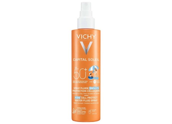 Vichy Capital Soleil vodeno-fluidni sprej za decu SPF50+ 200 ml