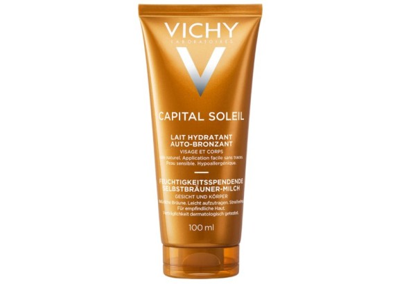 Vichy Capital Soleil Hidrantno mleko za samopotamnjivanje 100 ml