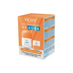 Vichy Capital Soleil PROMO - UV AQUA Fluid SPF50+ 50 ml+ UV AQUA stik SPF50+ 10 g