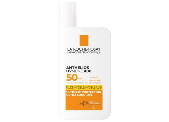LRP Anthelios UV MUNE 400 Invisible Fluid SPF50+ 50 ml