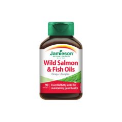 Jamieson Wild Salmon & Fish Oils 90 softgel kapsula