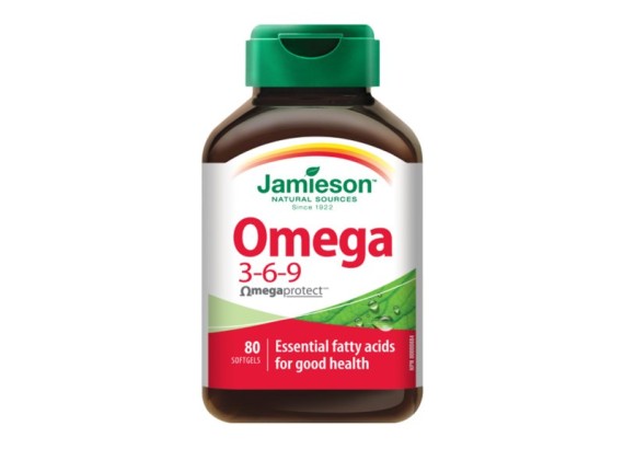 Jamieson Omega 3-6-9  80 softgel kapsula