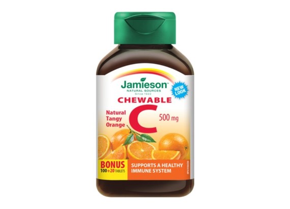 Jamieson Vitamin C za žvakanje 500 mg