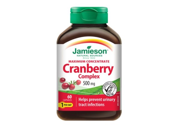 Jamieson Cranberry Complex 500 mg 60 kapsula