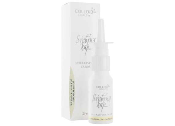 Srebrna kap - Pantenol i propolis sprej rastvor za nos 20 ml     
