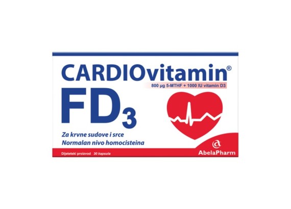 CARDIOvitamin FD3 30 kapsula
