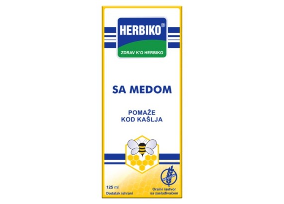 Herbiko sirup sa medom 125 ml