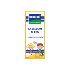 Herbiko sirup sa medom za decu 125 ml