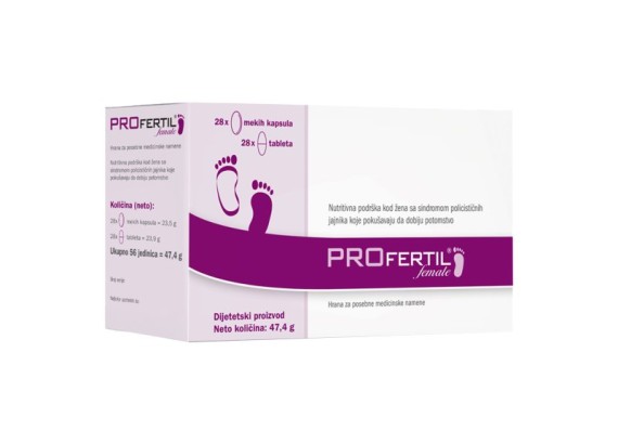 Profertil Female 28 mekih kapsula + 28 tableta