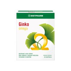Ginko Omega Dietpharm 30 kapsula