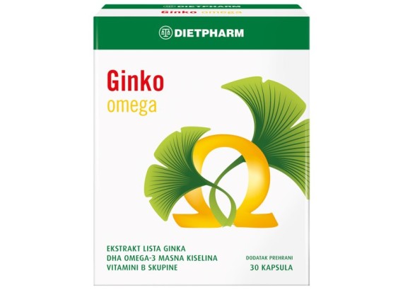 Ginko Omega 30 kapsula