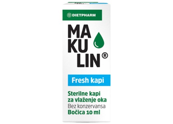 Makulin Fresh kapi za oči 10 ml