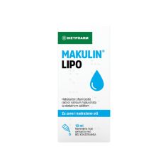 Makulin Lipo kapi za oči 10 ml