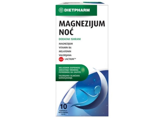 Magnezijum Noć Dietpharm 10 kapsula
