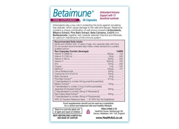 HealthAid Betaimune 30 kapsula