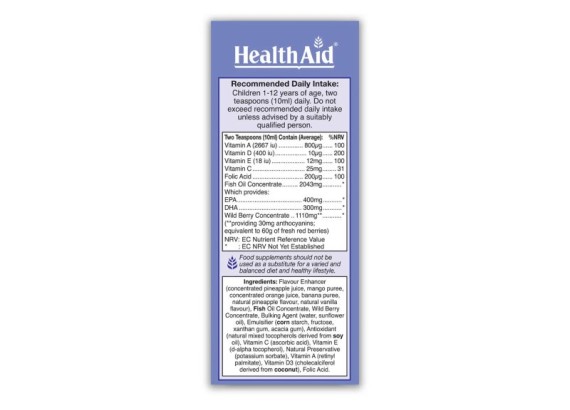 HealthAid Kidz Omega 60 kapsula
