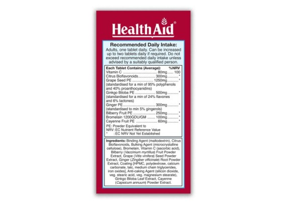 HealthAid V-Vein 60 tableta