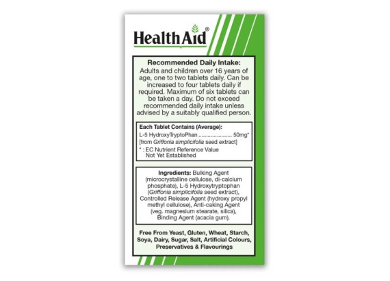 HealthAid 5-HTP 60 tableta