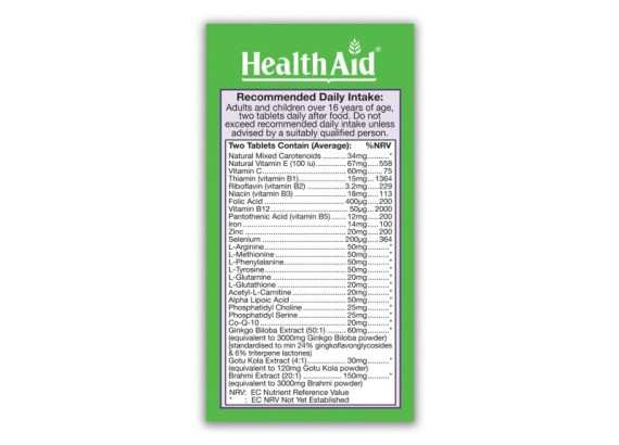 HealthAid Brainvit 60 tableta 