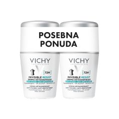 Vichy Deodorant Invisible resist roll-on PROMO dezodorans protiv mrlja i nadraženosti do 72h