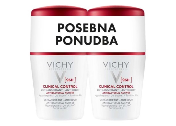 Vichy Deodorant Clinical Control PROMO roll-on dezodorans protiv neprijatnih mirisa do 96h