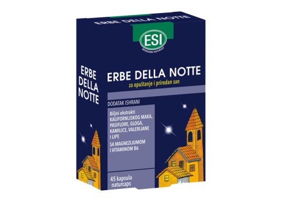 Erbe della notte 45 kapsula