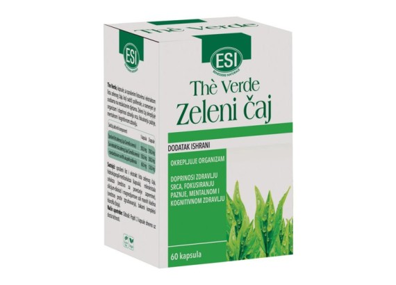 Zeleni čaj The verde 500 mg 60 kapsula
