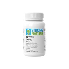 Strong Nature Aktivni ugalj 250 mg 30 kapsula