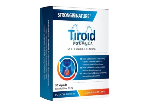 Strong Nature Tiroid formula 30 kapsula