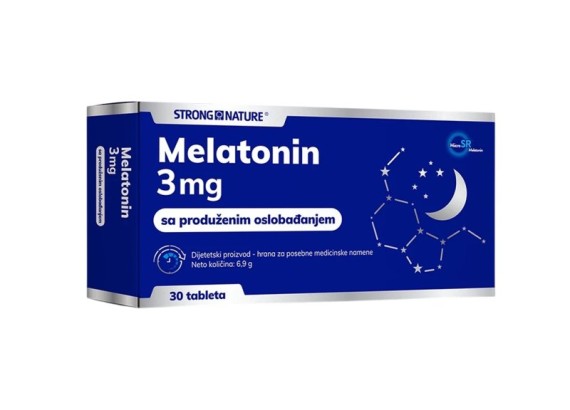 Strong Nature Melatonin 3 mg 30 tableta