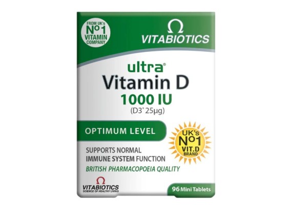 Vitabiotics Ultra D3 1000 IU 96 tableta