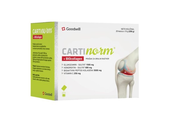 Goodwill Cartinorm + BIOcollagen prašak za oralni rastvor, 20 kesica