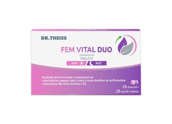 Fem Vital Duo 28 dnevnih i 28 noćnih tableta
