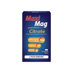 Maxi Mag Citrate 30 tableta