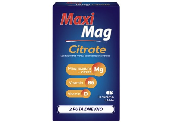 Maxi Mag Citrate 30 tableta