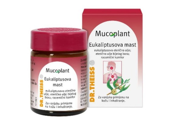 Mucoplant eukaliptus balzam protiv prehlade 50g