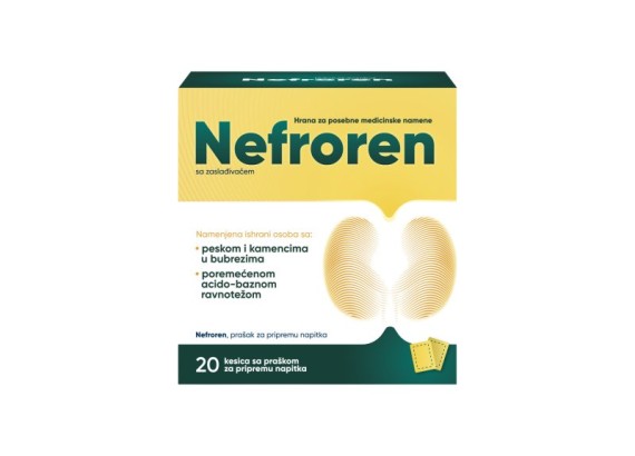 Nefroren, prašak za pripremu napitka 20 kesica