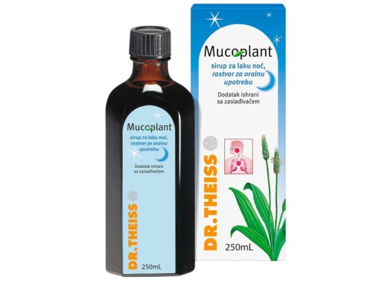 Mucoplant sirup za laku noć, oralni rastvor 250 ml