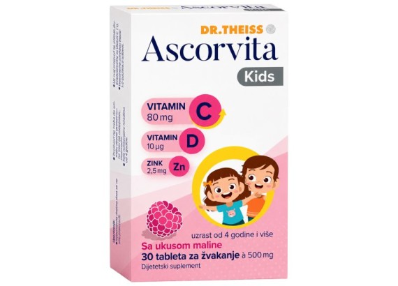 Ascorvita Kids 30 tableta