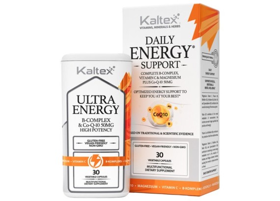Kaltex Ultra Energy B-Complex + Q10 30 vege kapsula