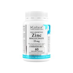 Kaltex Zinc Bysglicinate 15 mg 60 vege kapsula