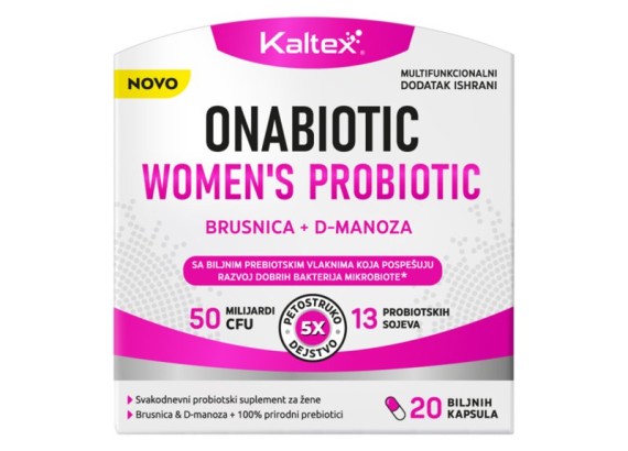Kaltex Onabiotic Probiotik za Žene 20 biljnih kapsula